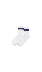 BAMBOO ANKLE SOCK / WHITE