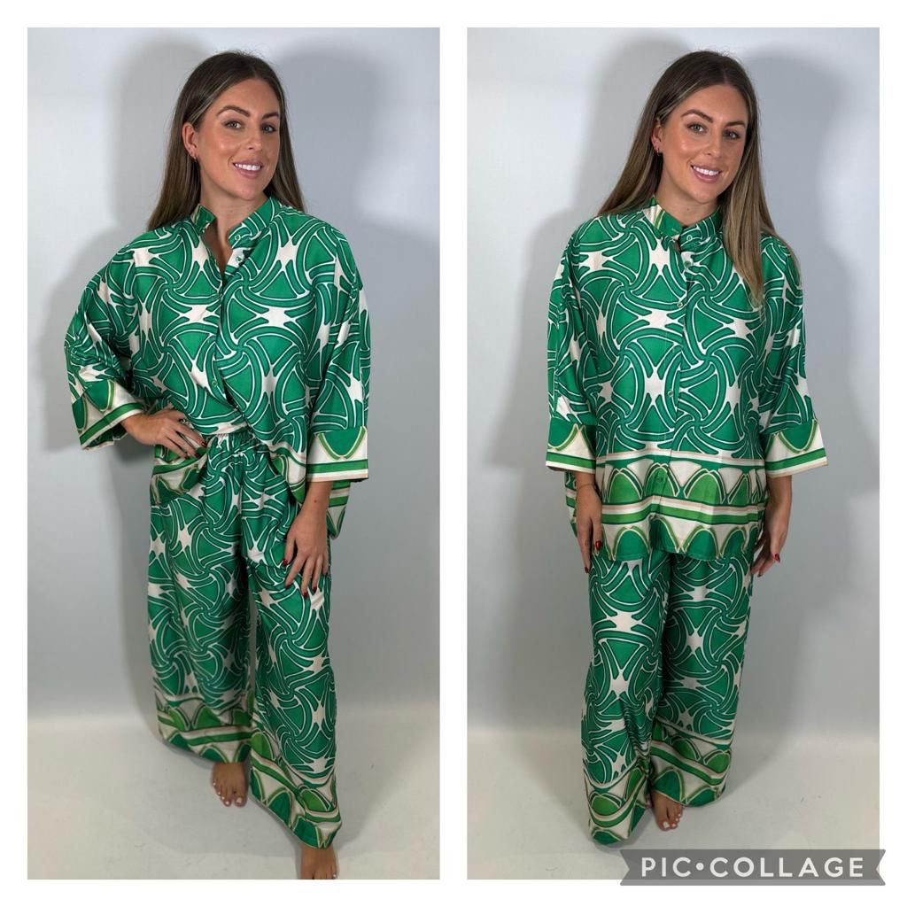 CO-ORD SET - GREEN